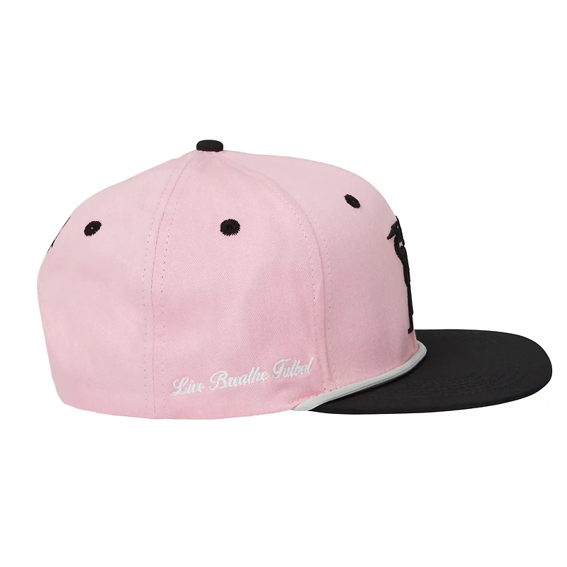 Unisex Live Breathe Futbol Inter Miami CF Snapback Hat