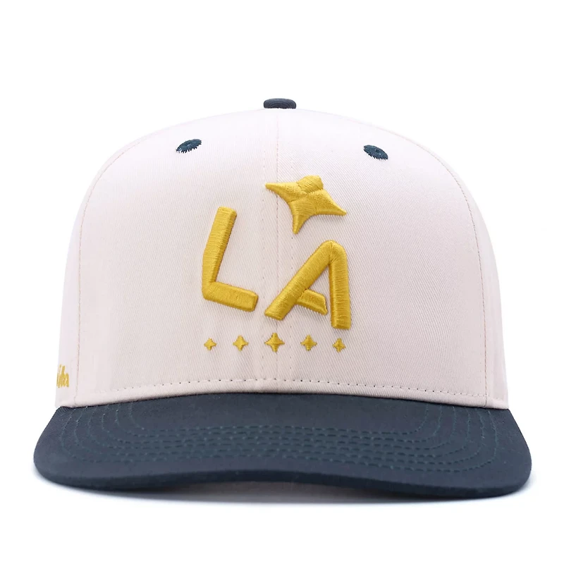 Unisex Live Breathe Futbol LA Galaxy Tilted Adjustable Hat