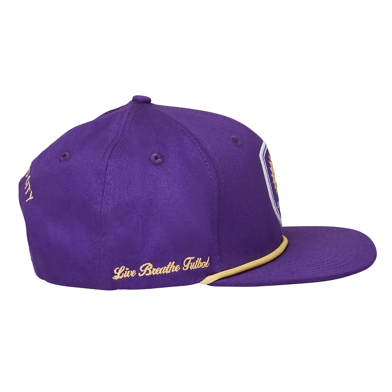 Unisex Live Breathe Futbol Orlando City SC Snapback Hat