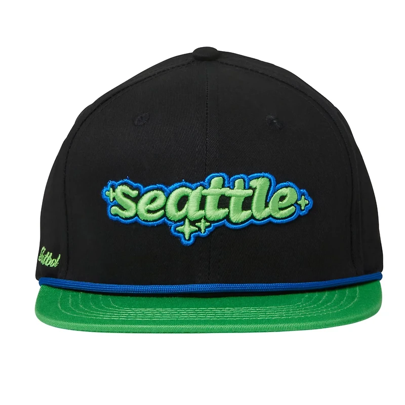 Unisex Live Breathe Futbol Seattle Sounders FC Snapback Hat
