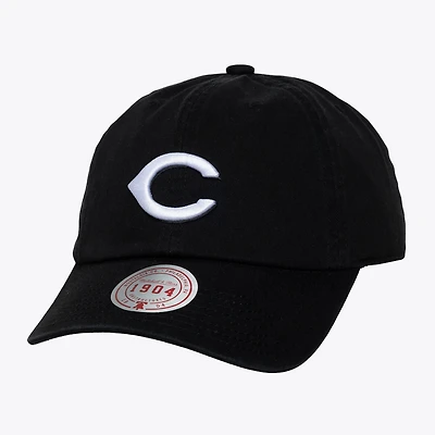 Unisex Mitchell  Ness  White Cincinnati Reds 1904 Strapback Adjustable Hat