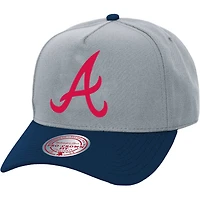 Unisex Mitchell  Ness Atlanta Braves Basic Pro Adjustable Hat