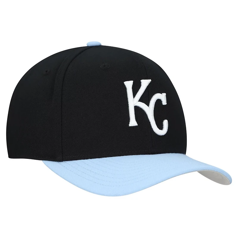 Unisex Mitchell Ness Kansas City Royals Basic Coop Pro Adjustable Hat