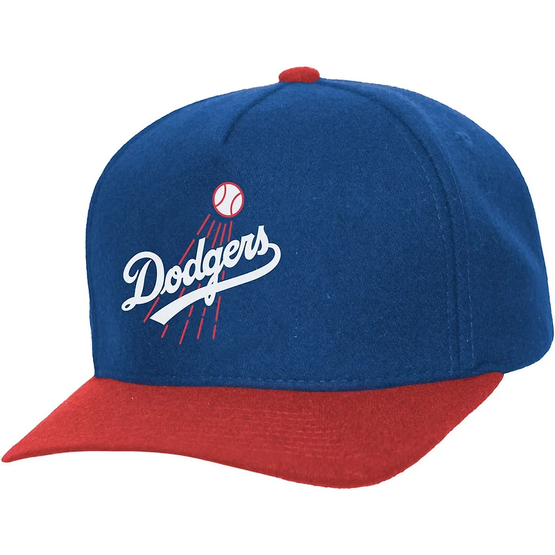 Unisex Mitchell  Ness Los Angeles Dodgers Basic Coop Pro Adjustable Hat