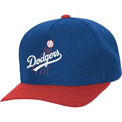 Unisex Mitchell  Ness Los Angeles Dodgers Basic Coop Pro Adjustable Hat