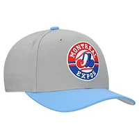 Unisex Mitchell  Ness Montreal Expos Basic Coop Pro Adjustable Hat