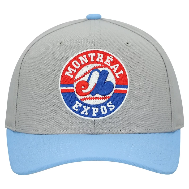 Unisex Mitchell Ness Montreal Expos Basic Coop Pro Adjustable Hat