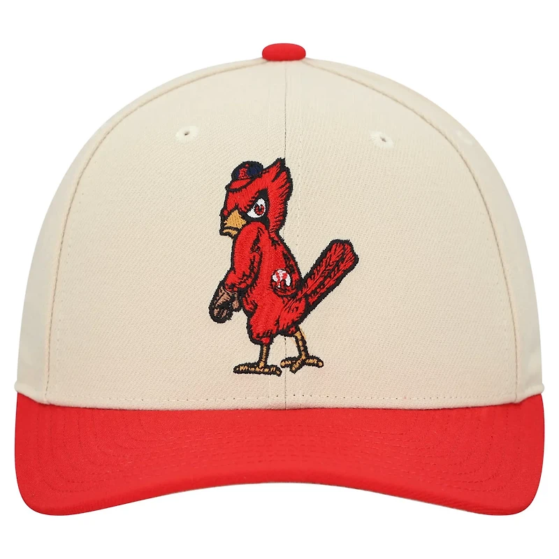 Unisex Mitchell  Ness St Louis Cardinals Basic Coop Pro Adjustable Hat