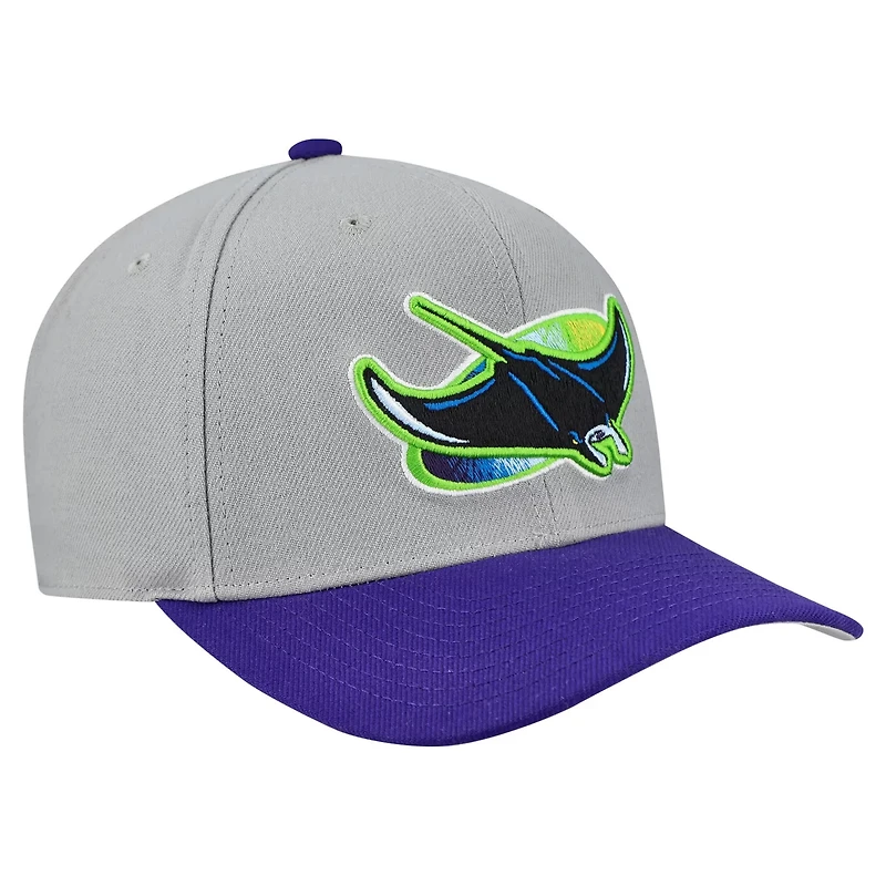 Unisex Mitchell Ness Tampa Bay Rays Basic Coop Pro Adjustable Hat