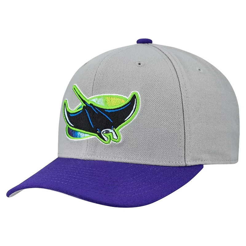 Unisex Mitchell Ness Tampa Bay Rays Basic Coop Pro Adjustable Hat