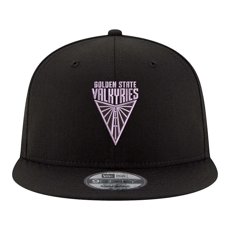 Unisex New Era Eclipse Golden State Valkyries Logo 9FIFTY Snapback Hat