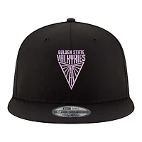 Unisex New Era Eclipse Golden State Valkyries Logo 9FIFTY Snapback Hat