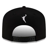 Unisex New Era Silver Las Vegas Aces 2025 WNBA Draft A-Frame 9FIFTY Snapback Hat