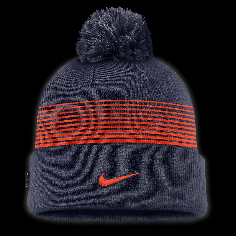 Unisex Nike Auburn Tigers 2026 On-Field Cuffed Knit Hat with Pom