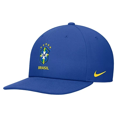 Unisex Nike Brazil National Team Pro Flatbill Snapback Hat