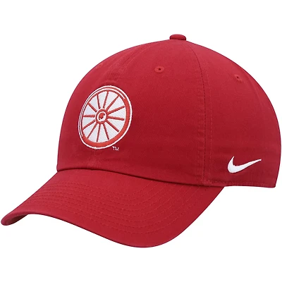 Unisex Nike Oklahoma Sooners Heritage86 Logo Performance Adjustable Hat
