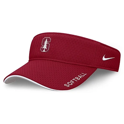 Unisex Nike Stanford 2025 Dugout Softball Ace Performance Adjustable Visor