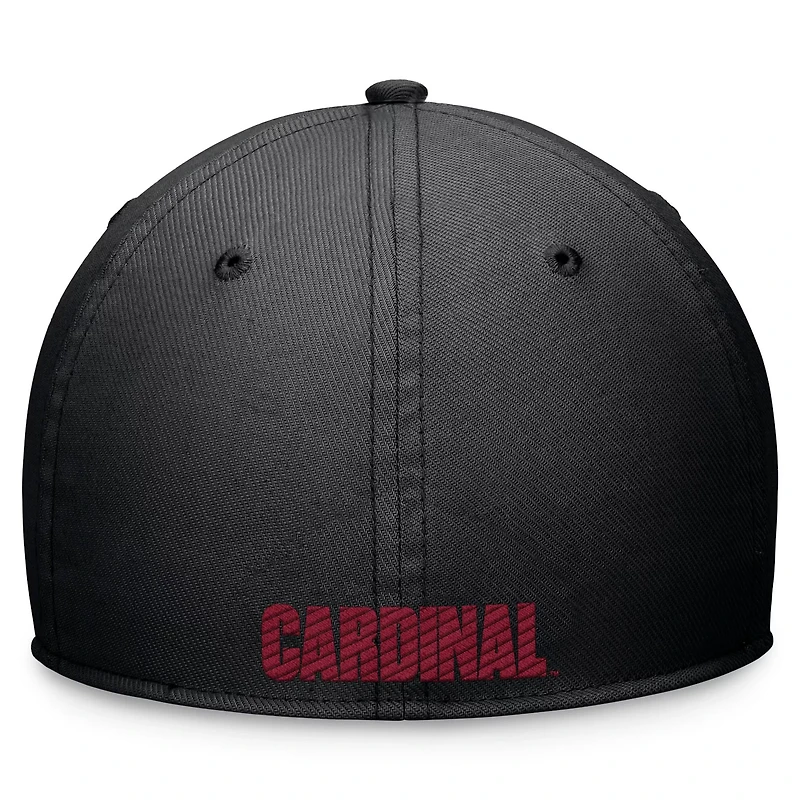 Unisex Nike Stanford Cardinal 2024 Sideline Rise Swoosh Flex Hat