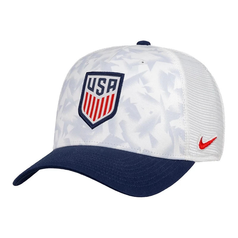 Unisex Nike USMNT Rise Printed Trucker Adjustable Hat