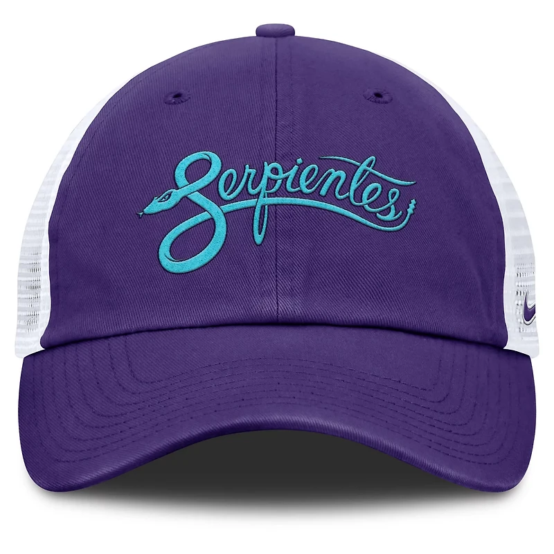 Unisex Nike White Arizona Diamondbacks 2025 City Connect Club Trucker Adjustable Hat