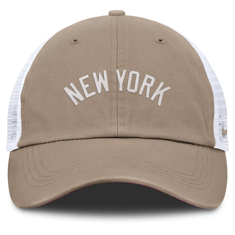 Unisex Nike White New York Yankees Mother's Day Club Trucker Adjustable Hat