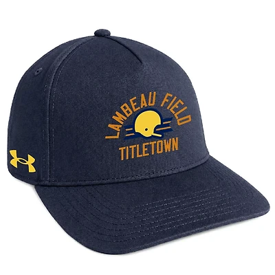 Unisex Under Armour Notre Dame Fighting Irish Shamrock Series Blitzing A-Frame Adjustable Hat