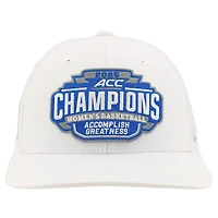 Unisex Zephyr Duke Blue Devils 2025 ACC Women's Basketball Conference Tournament Champions Locker Room Trucker Adjustable Hat