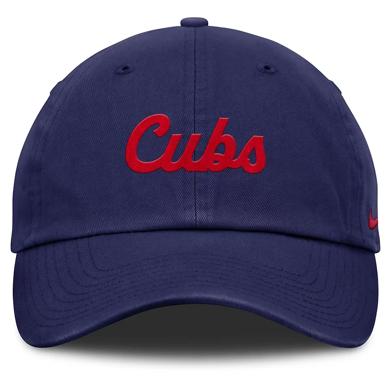 Wo Nike Chicago Cubs Club Adjustable Hat