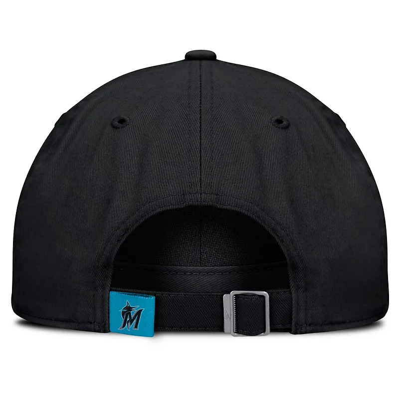 Wo Nike Miami Marlins Club Adjustable Hat