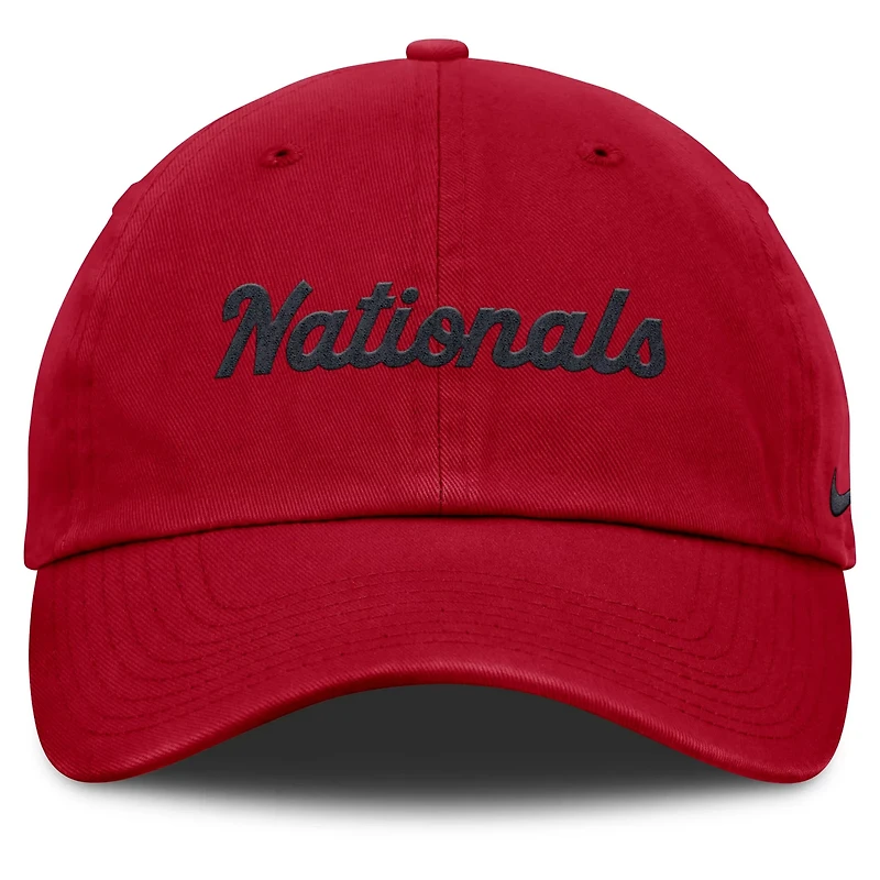 Wo Nike Washington Nationals Club Adjustable Hat
