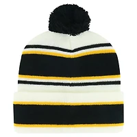 Youth '47 /Black Pittsburgh Pirates Stripling Cuffed Knit Hat with Pom
