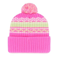 Youth '47 Boston Red Sox Polar Vortex Cuffed Knit Hat with Pom