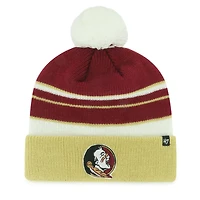 Youth '47 Florida State Seminoles Peewee Cuffed Knit Hat with Pom