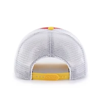 Youth '47 Gold Maryland Terrapins Super Stripe Hitch Adjustable Trucker Hat