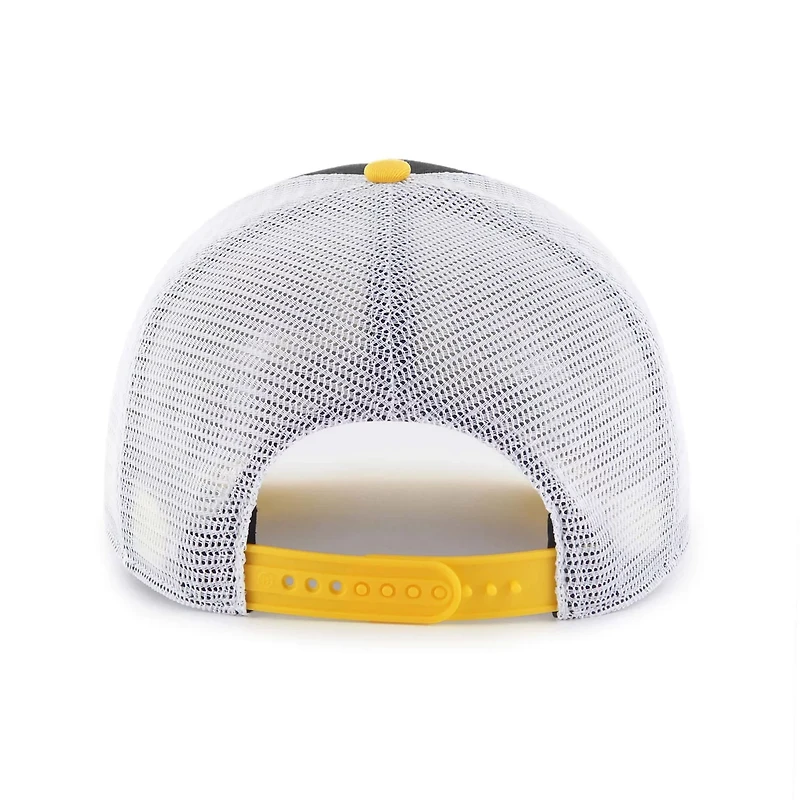 Youth '47 Gold Missouri Tigers Super Stripe Hitch Adjustable Trucker Hat