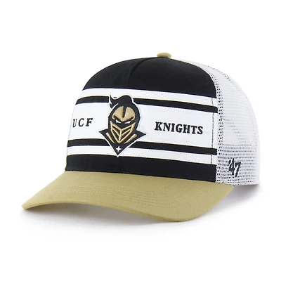 Youth '47 Gold UCF Knights Super Stripe Hitch Adjustable Trucker Hat