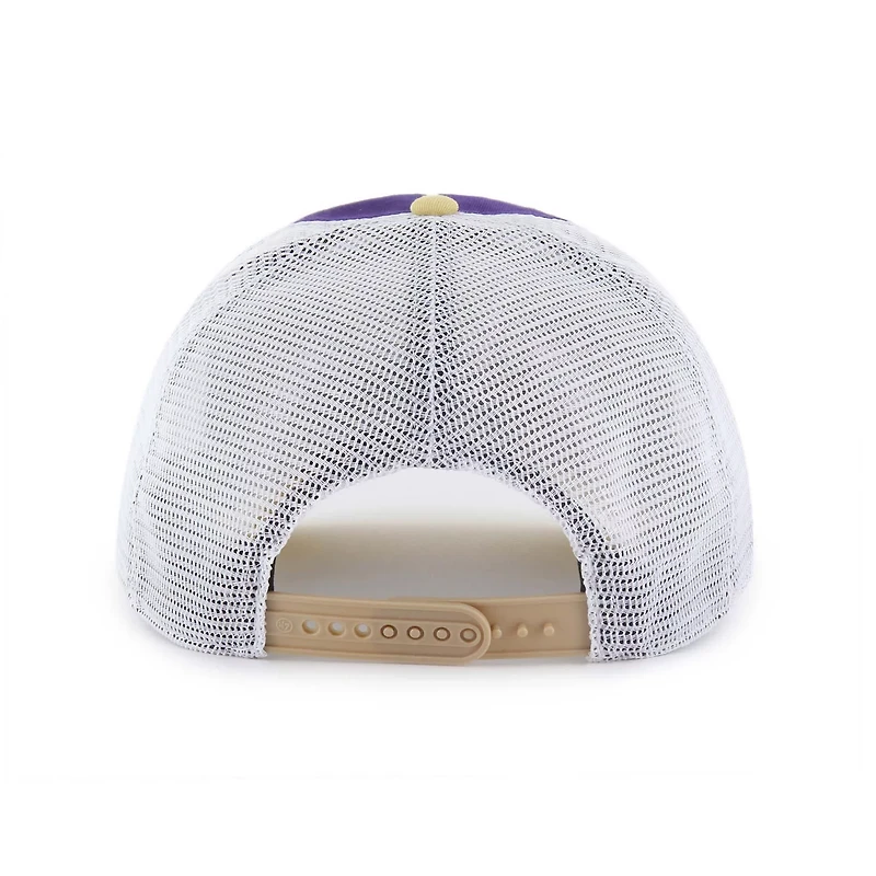 Youth '47 Gold Washington Huskies Super Stripe Hitch Adjustable Trucker Hat