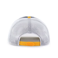 Youth '47 Gold West Virginia Mountaineers Super Stripe Hitch Adjustable Trucker Hat