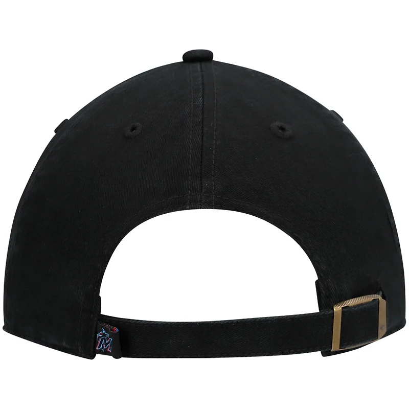 Youth '47 Miami Marlins Team Logo Clean Up Adjustable Hat