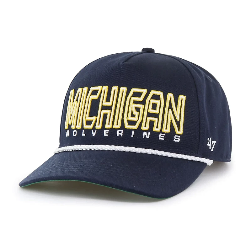 Youth '47 Michigan Wolverines Byline Hitch Adjustable Hat