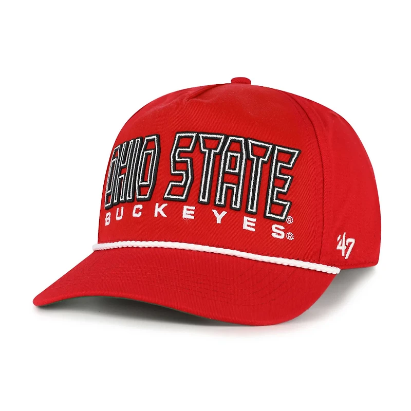Youth '47 Ohio State Buckeyes Byline Hitch Adjustable Hat