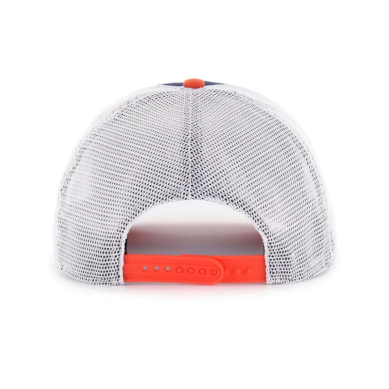 Youth '47 Orange Virginia Cavaliers Super Stripe Hitch Adjustable Trucker Hat