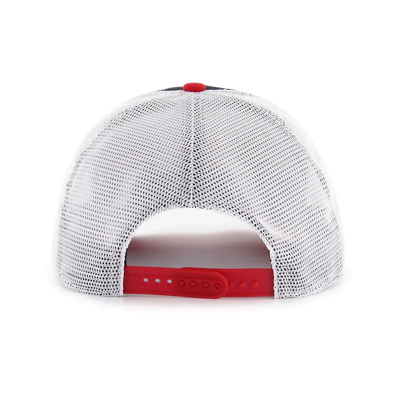 Youth '47 Red Texas Tech Red Raiders Super Stripe Hitch Adjustable Trucker Hat