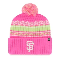 Youth '47 San Francisco Giants Polar Vortex Cuffed Knit Hat with Pom