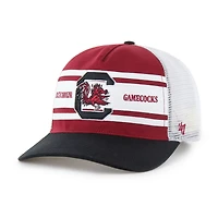 Youth '47 South Carolina Gamecocks Super Stripe Hitch Adjustable Trucker Hat