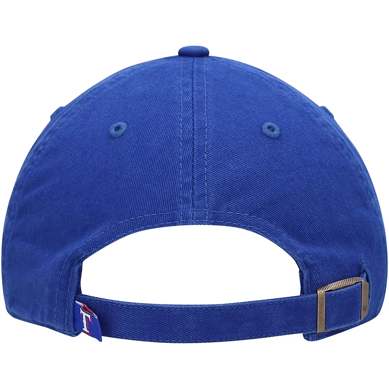 Youth '47 Texas Rangers Team Logo Clean Up Adjustable Hat