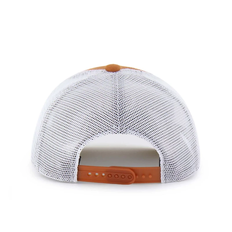 Youth '47 Texas White Texas Longhorns Super Stripe Hitch Adjustable Trucker Hat
