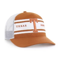 Youth '47 Texas White Texas Longhorns Super Stripe Hitch Adjustable Trucker Hat