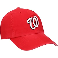 Youth '47 Washington Nationals Team Logo Clean Up Adjustable Hat