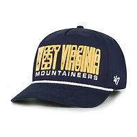 Youth '47 West Virginia Mountaineers Byline Hitch Adjustable Hat